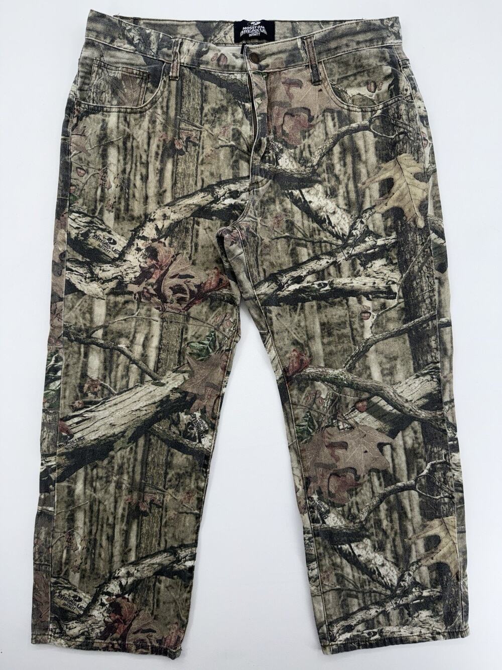 Mossy Oak Break-Up Infinity Cargo Pants Mens 38x30 Camo Hunting Gorpcore